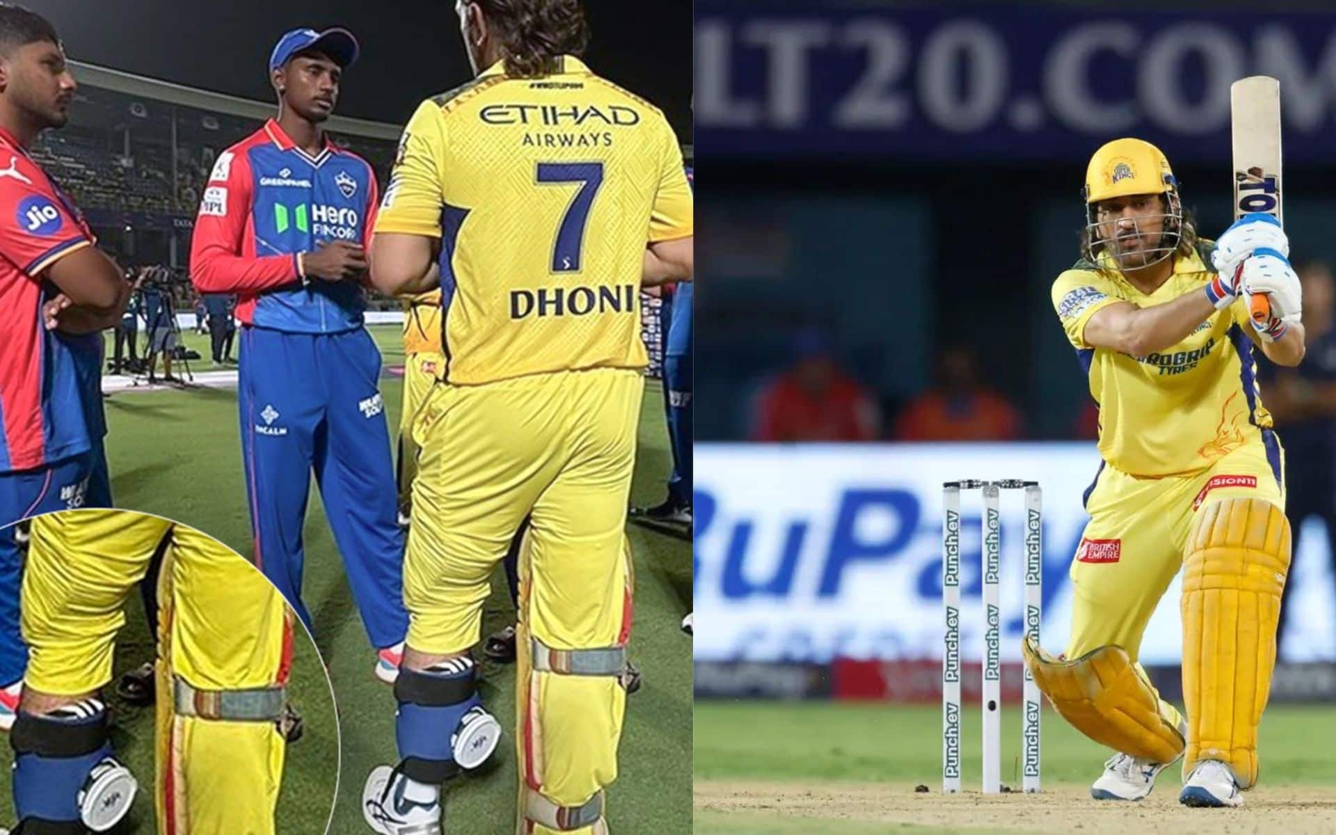 Injury Concern For CSK? MS Dhoni Walks With Ice Pack On His Leg After IPL Match Vs DC